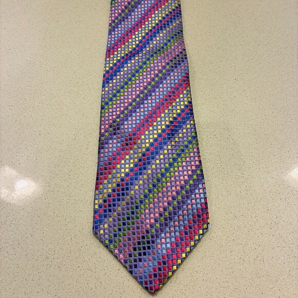Duchamp (UK) Vintage Silk Tie - Made in England - Picture 1 of 3